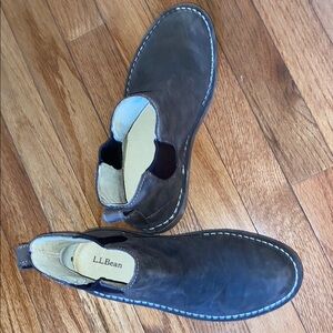 L.L. Bean Brown Ankle Boots (Size 8)